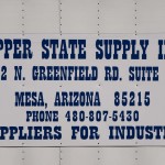 Copper State Supply Sign