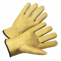 Pigskin Leather Driver's Gloves with Keystone thumb