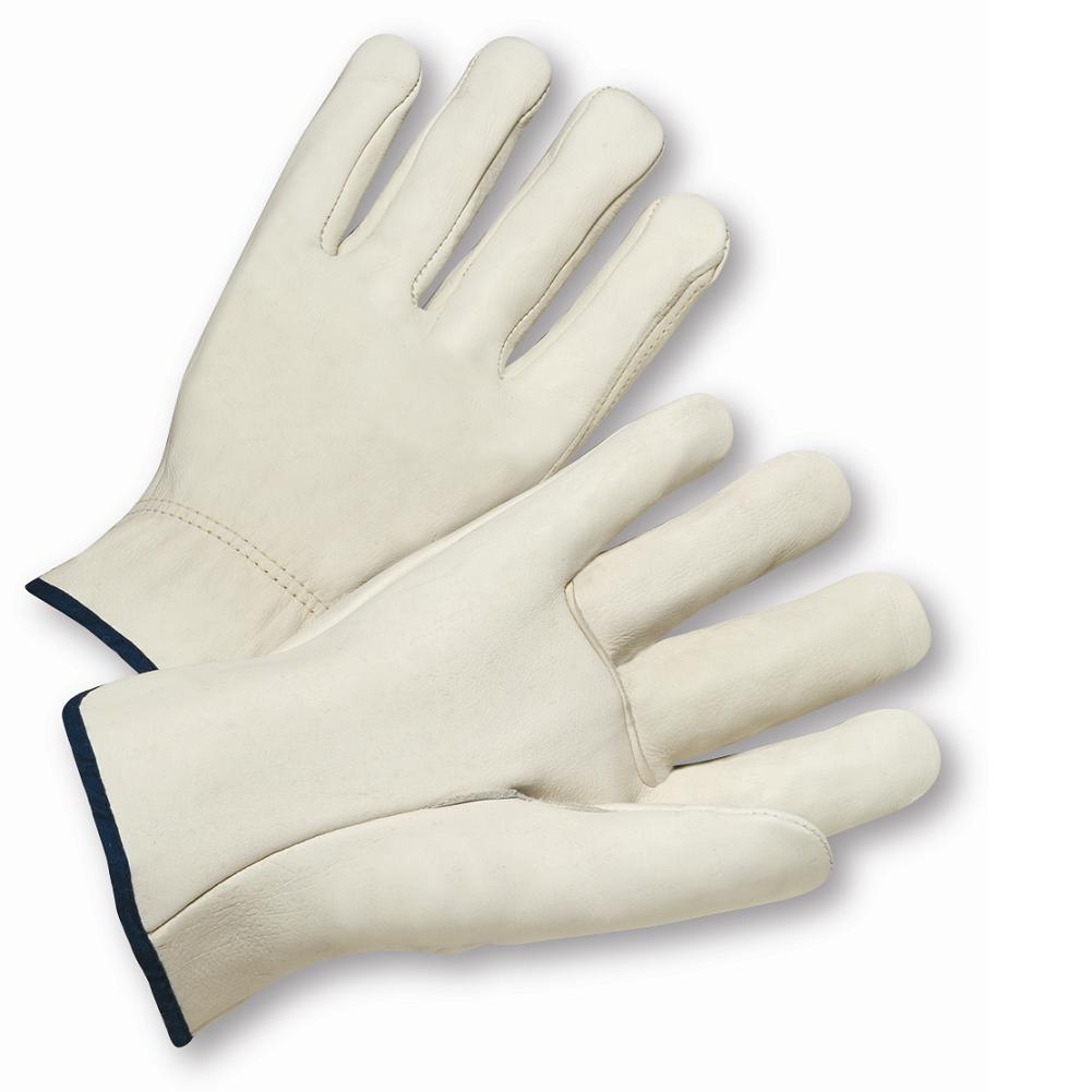 Cowhide Driver Gloves with Straight Thumb