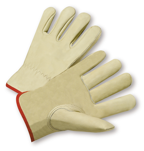 Standard Grain Cowhide Leather Driver's Gloves – Keystone Thumb – Bulk