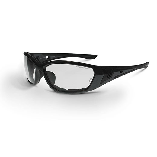 Crossfire 710 Clear Anti-Fog Faom-Lined Safety Spectacles 3564