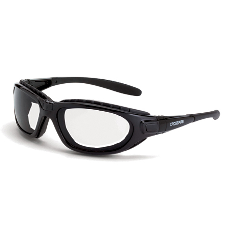 Crossfire Journey Clear Foam Lined Safety Glasses