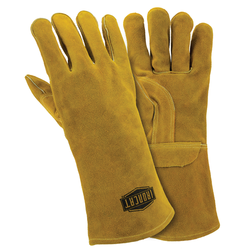 Welding Gloves - Premium Side Split Cowhide - Ironcat Model 9031