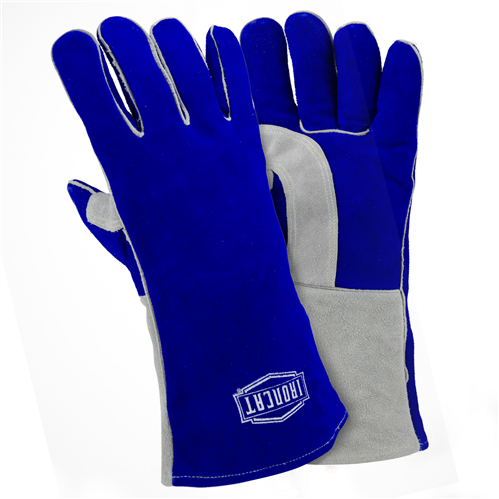 Welding Gloves - Insulated Side Split Cowhide - Ironcat Model 9051